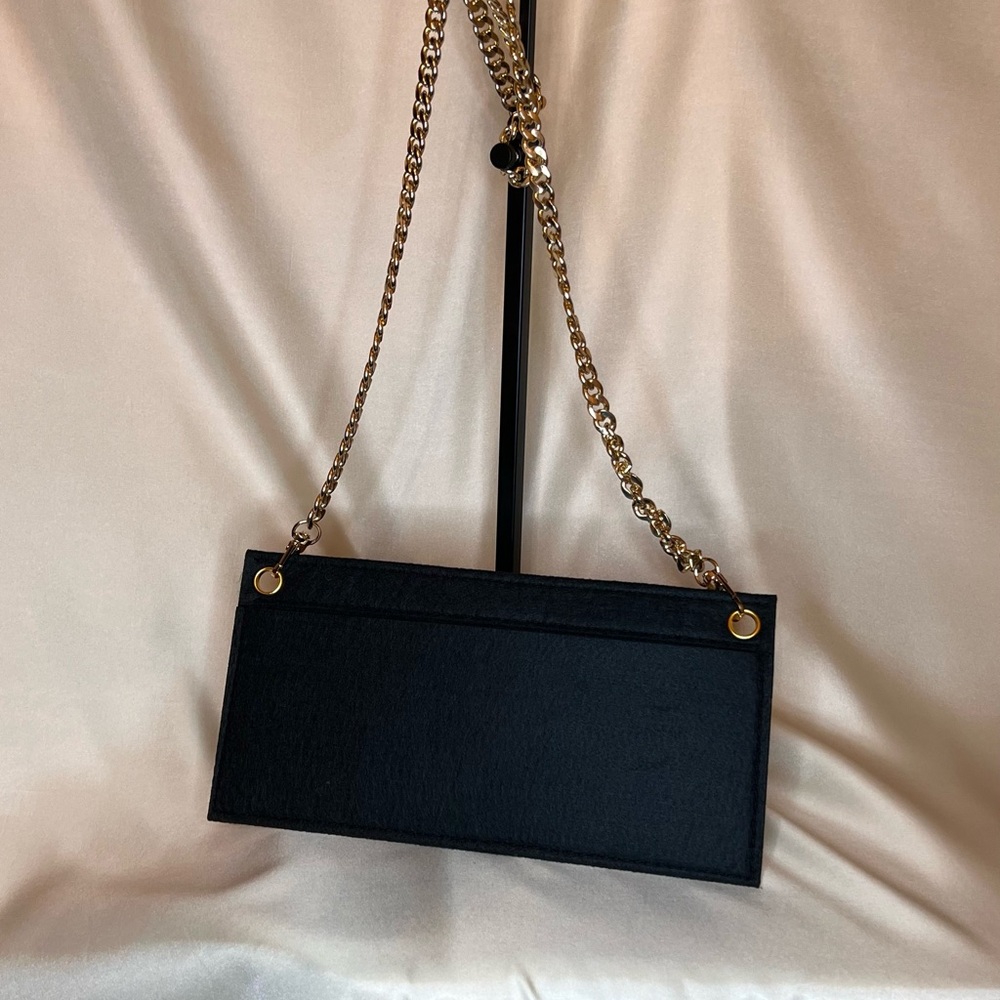 New Chain & Large Black Wallet Insert/Converter - image 7